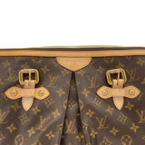 ルイ・ヴィトン LOUIS VUITTON パレルモGM M40146  ブラウン モノグラムキャンバス レディース ショルダーバッグ