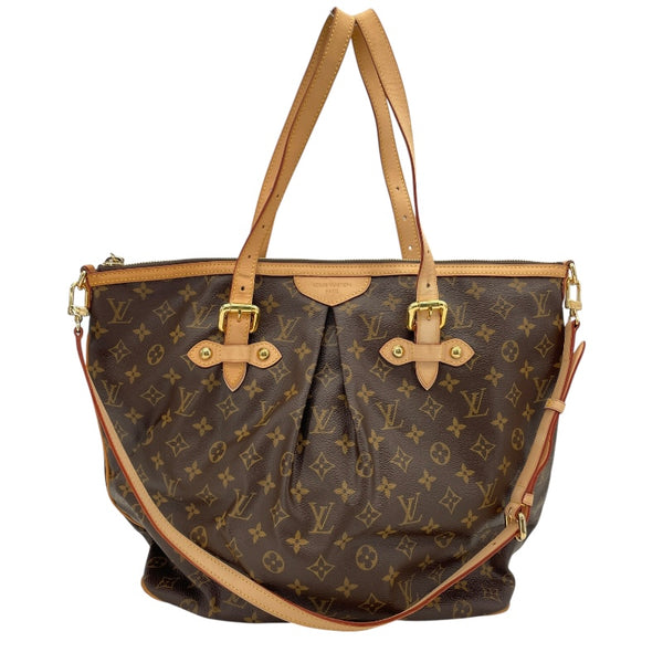 ルイ・ヴィトン LOUIS VUITTON パレルモGM M40146  ブラウン モノグラムキャンバス レディース ショルダーバッグ