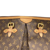 ルイ・ヴィトン LOUIS VUITTON パレルモGM M40146  ブラウン モノグラムキャンバス レディース ショルダーバッグ