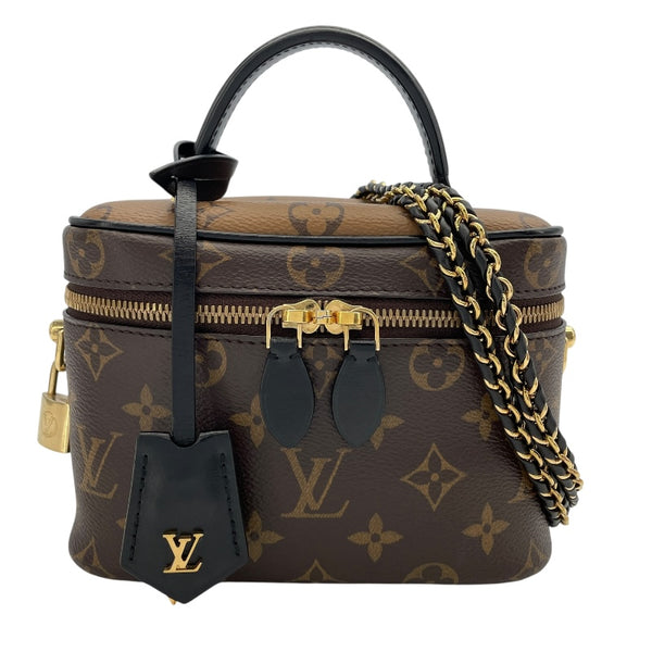 ルイ・ヴィトン LOUIS VUITTON ヴァニティNV PM M45165 ブラウン モノグラムキャンバス レディース ショルダーバッグ