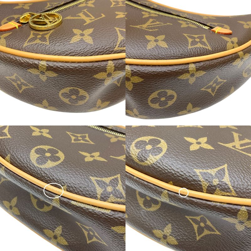 ルイ・ヴィトン LOUIS VUITTON ループ M81098 ブラウン モノグラム・キャンバス/レザー レディース ショルダーバッグ