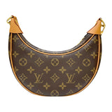 ルイ・ヴィトン LOUIS VUITTON ループ M81098 ブラウン モノグラム・キャンバス/レザー レディース ショルダーバッグ