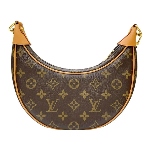 ルイ・ヴィトン LOUIS VUITTON ループ M81098 ブラウン モノグラム・キャンバス/レザー レディース ショルダーバッグ
