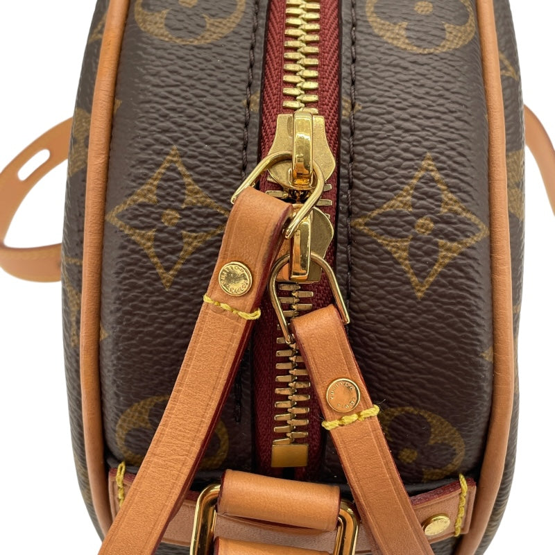 ルイ・ヴィトン LOUIS VUITTON ボワット・シャポー・スープルPM M45578 ブラウン モノグラムキャンバス レディース ショルダーバッグ