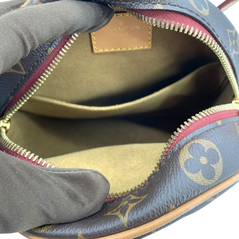 ルイ・ヴィトン LOUIS VUITTON ボワット・シャポー・スープルPM M45578 ブラウン モノグラム・キャンバス レディース ショルダーバッグ