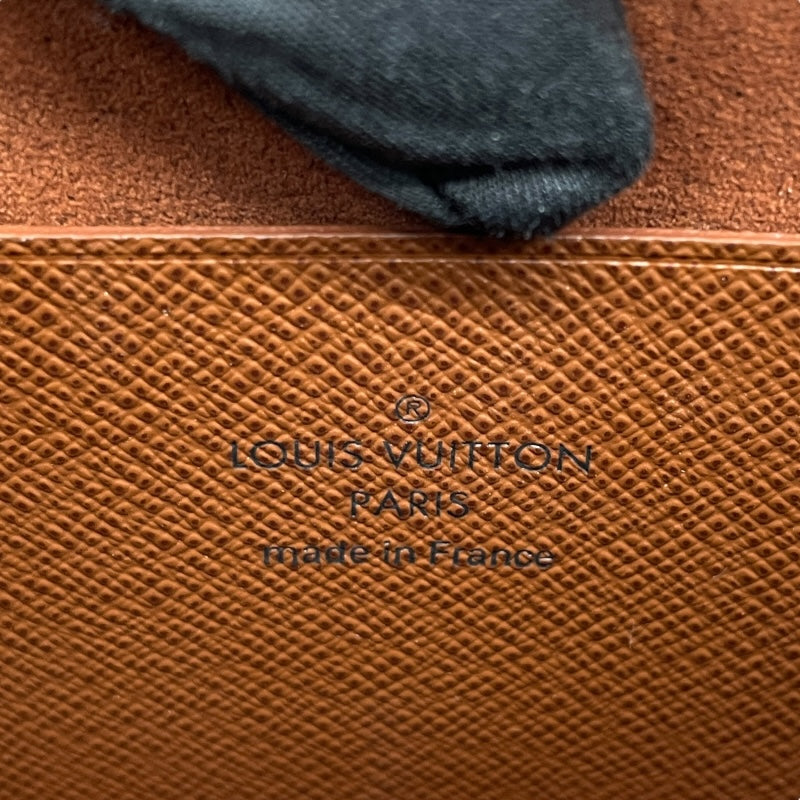 Louis Vuitton ボディバッグ ブラウン キャンバス ルイ・ヴィトン LOUIS VUITTON ポシェットガンジュ ウエスト