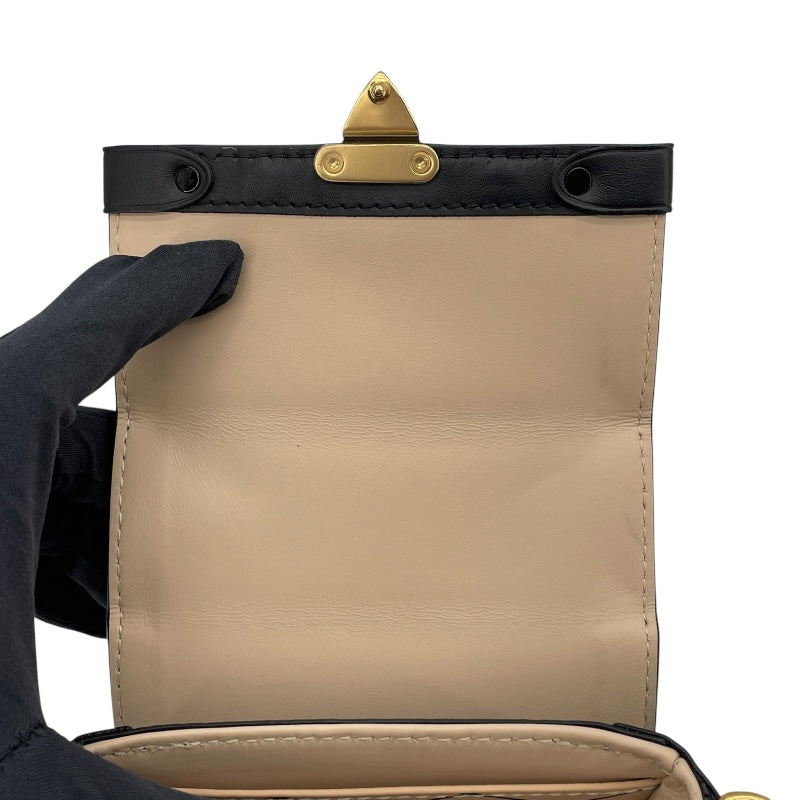 ルイ・ヴィトン LOUIS VUITTON ポシェット トランク ヴェルティカル  M63913  ブラウン モノグラムキャンバス ユニセックス ショルダーバッグ