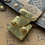 ルイ・ヴィトン LOUIS VUITTON ポシェット トランク ヴェルティカル  M67873 ブラウン モノグラム・リバース ユニセックス ショルダーバッグ