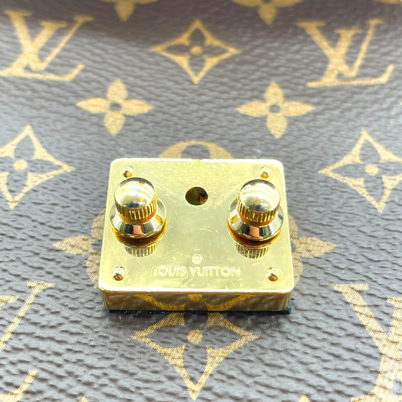 ルイ・ヴィトン LOUIS VUITTON ポシェット トランク ヴェルティカル M63913 ブラウン モノグラム レディース ショルダーバッグ