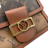 ルイ・ヴィトン LOUIS VUITTON ドーフィーヌ MINI M45959 ブラウン モノグラム・リバース レディース ショルダーバッグ
