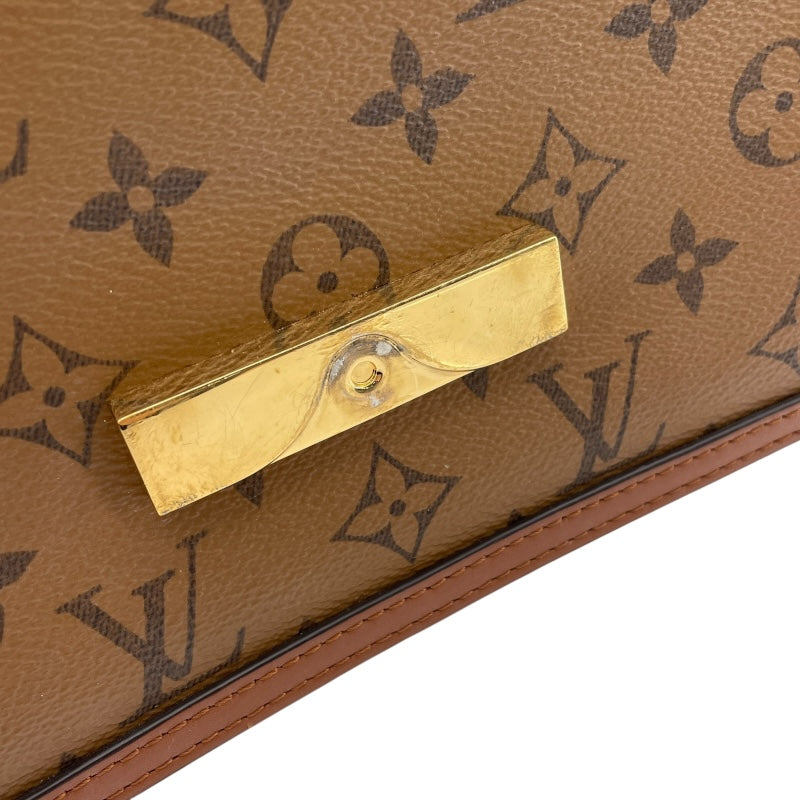 ルイ・ヴィトン LOUIS VUITTON ドーフィーヌ MINI M45959 ブラウン モノグラム・リバース レディース ショルダーバッグ