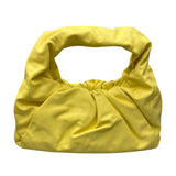 ボッテガ・ヴェネタ BOTTEGA VENETA ホーボーショルダー イエロー レザー レディース ショルダーバッグ