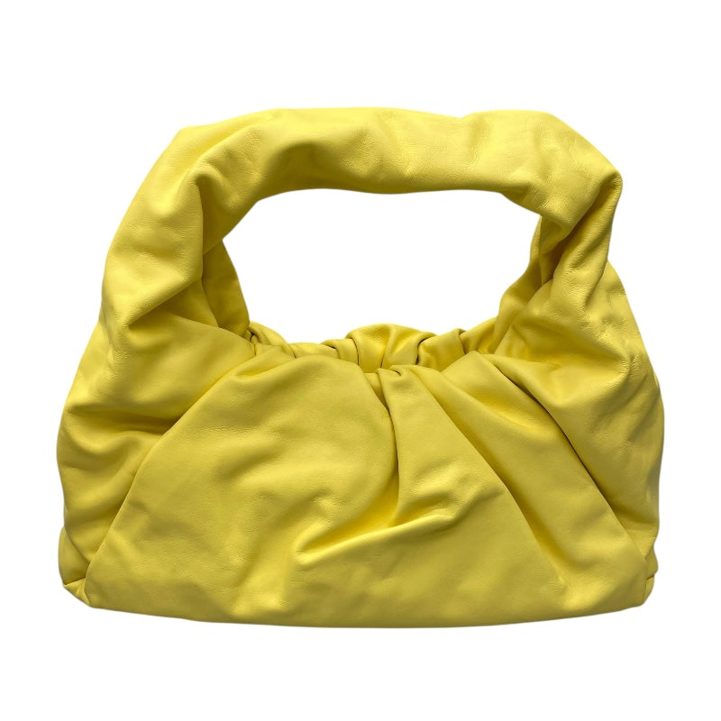 ボッテガ・ヴェネタ BOTTEGA VENETA ホーボーショルダー イエロー レザー レディース ショルダーバッグ