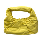 ボッテガ・ヴェネタ BOTTEGA VENETA ホーボーショルダー イエロー レザー レディース ショルダーバッグ