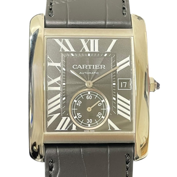 カルティエ Cartier タンク MC オートマティック W5330004 ステンレススチール　 自動巻き メンズ 腕時計