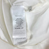 グッチ GUCCI ロゴプリントTシャツ　SS 457095 ホワイト コットン メンズ 半袖Ｔシャツ