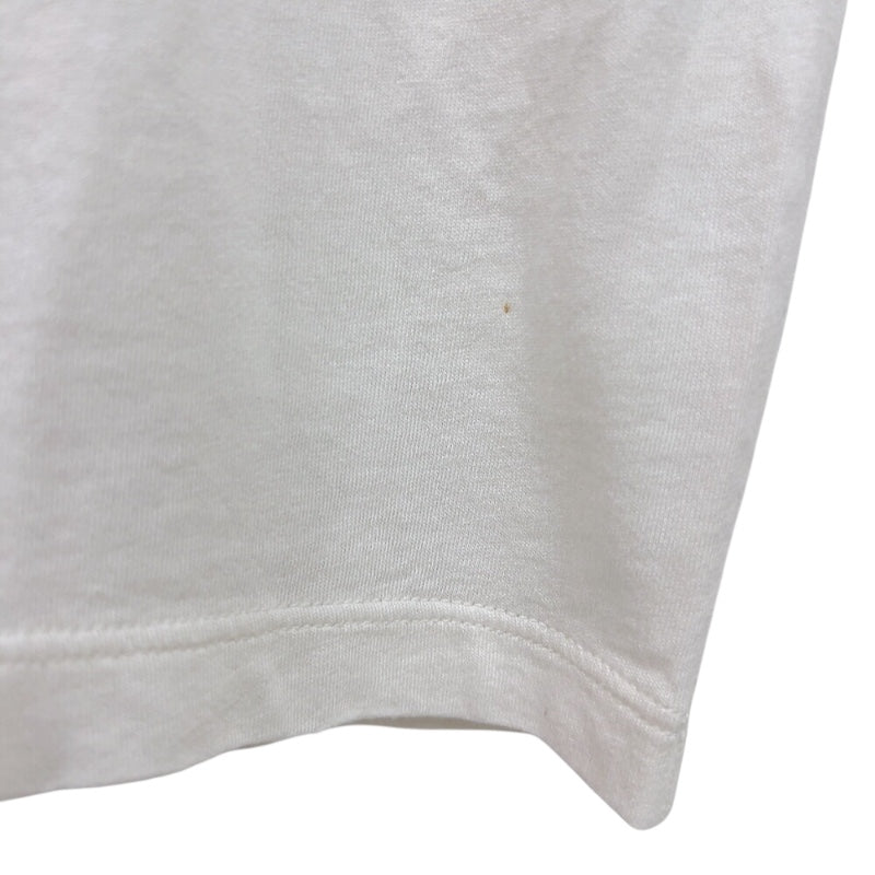 グッチ GUCCI ロゴプリントTシャツ　SS 457095 ホワイト コットン メンズ 半袖Ｔシャツ