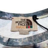 グッチ GUCCI × THE NORTH FACE ロゴプリントTシャツ 672475 コットン メンズ 半袖Ｔシャツ