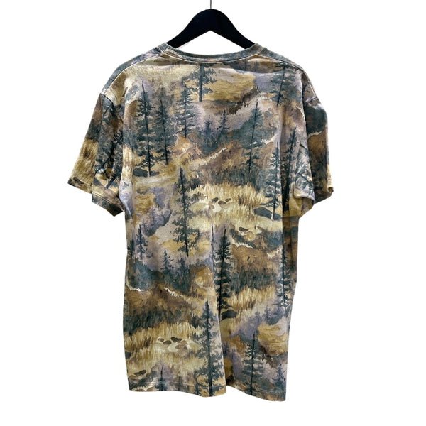 グッチ GUCCI × THE NORTH FACE ロゴプリントTシャツ 672475 コットン メンズ 半袖Ｔシャツ