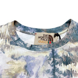 グッチ GUCCI × THE NORTH FACE ロゴプリントTシャツ 672475 コットン メンズ 半袖Ｔシャツ