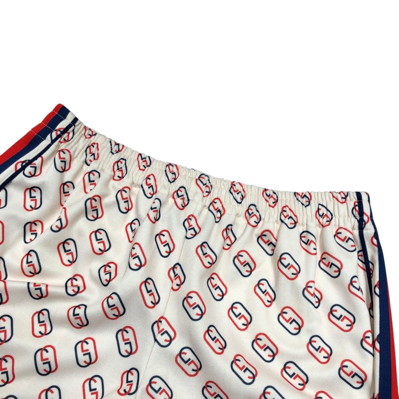 グッチ GUCCI GG総柄トラックパンツ 575738 クリーム ポリエステル メンズ パンツ
