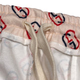 グッチ GUCCI GG総柄トラックパンツ 575738 クリーム ポリエステル メンズ パンツ
