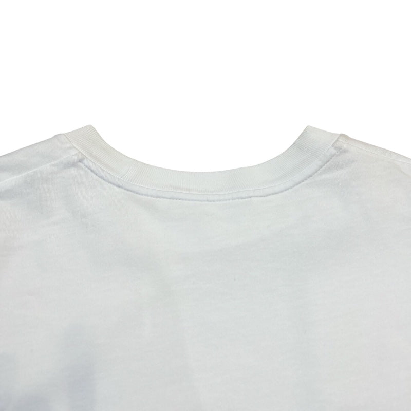 モンクレール MONCLER ロゴプリントTシャツ 24SS 8C000 ホワイト コットン メンズ 半袖Ｔシャツ
