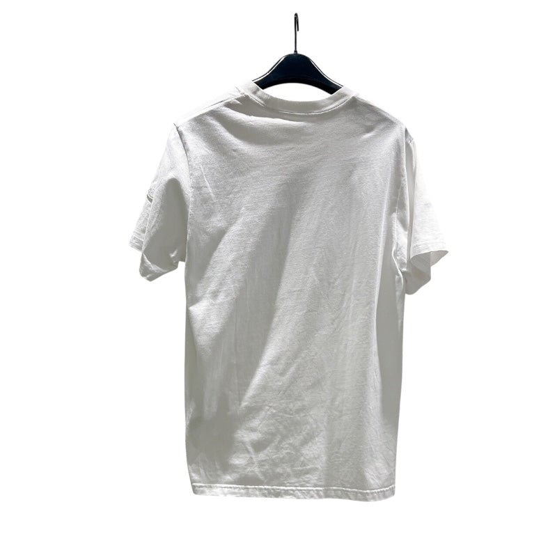 モンクレール MONCLER ロゴプリントTシャツ 24SS 8C000 ホワイト コットン メンズ 半袖Ｔシャツ