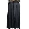 フェンディ FENDI FFロゴシルクプリーツロングスカート ブラック シルク シルク レディース スカート