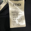 フェンディ FENDI FFロゴシルクプリーツロングスカート ブラック シルク シルク レディース スカート