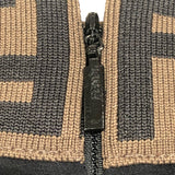 フェンディ FENDI FFロゴシルクプリーツロングスカート ブラック シルク シルク レディース スカート