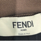 フェンディ FENDI FFロゴシルクプリーツロングスカート ブラック シルク シルク レディース スカート