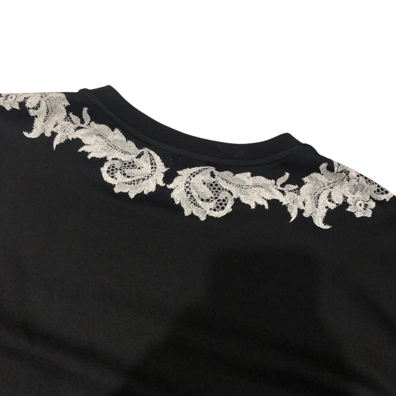 ジバンシィ GIVENCHY デザインプリントTシャツ ブラック コットン メンズ 半袖Ｔシャツ