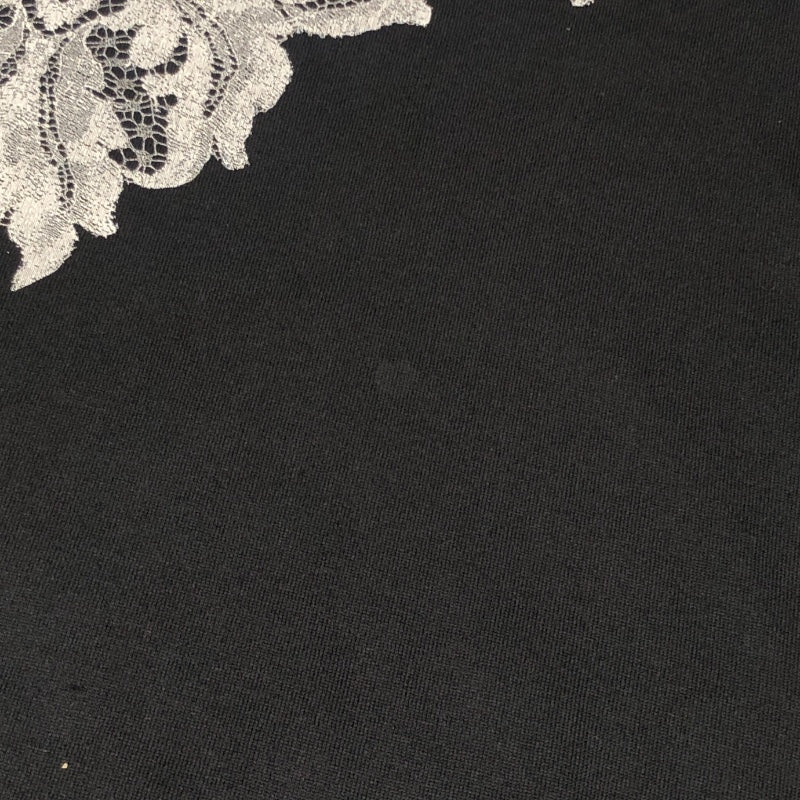 ジバンシィ GIVENCHY デザインプリントTシャツ ブラック コットン メンズ 半袖Ｔシャツ
