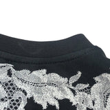 ジバンシィ GIVENCHY デザインプリントTシャツ ブラック コットン メンズ 半袖Ｔシャツ