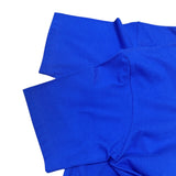バレンシアガ BALENCIAGA ロゴプリントTシャツ 2020年 612966 ブルー コットン メンズ 半袖Ｔシャツ