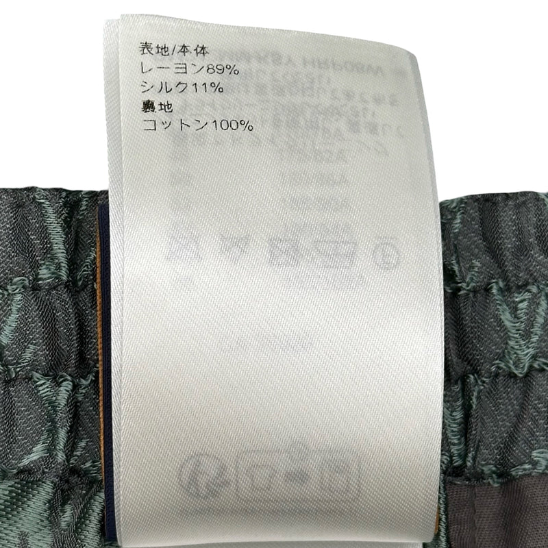 ルイ・ヴィトン LOUIS VUITTON LVロゴ総柄シルクショートパンツ HRP08W