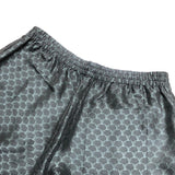 ルイ・ヴィトン LOUIS VUITTON LVロゴ総柄シルクショートパンツ HRP08W グレー シルク メンズ ショートパンツ