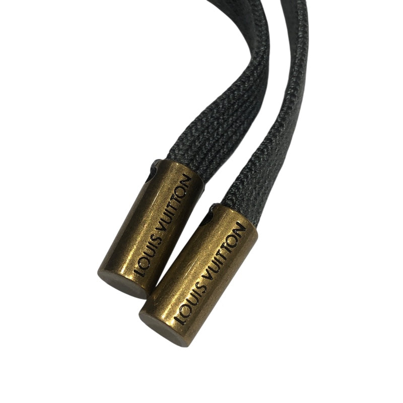 ルイ・ヴィトン LOUIS VUITTON LVロゴ総柄シルクショートパンツ HRP08W グレー シルク メンズ ショートパンツ
