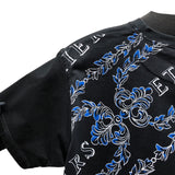 エルメス HERMES プリントTシャツ 4E4651DC ブラック コットン レディース 半袖Ｔシャツ