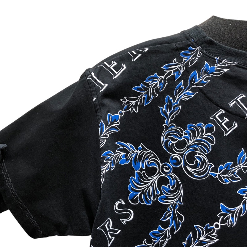 エルメス HERMES プリントTシャツ 4E4651DC ブラック コットン レディース 半袖Ｔシャツ