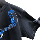 エルメス HERMES プリントTシャツ 4E4651DC ブラック コットン レディース 半袖Ｔシャツ