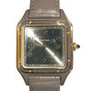 カルティエ Cartier サントスデュモンLM WGSA0097 YG/革 手巻き メンズ 腕時計