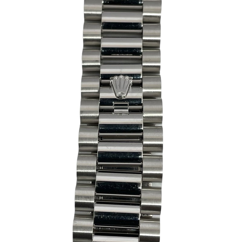 ロレックス ROLEX デイデイト40 ランダムシリアル 228236 アイスブルー Pt950 自動巻き メンズ 腕時計