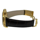 ロレックス ROLEX デイトナ ホワイトシェル V番 116518NG ホワイトシェル K18YG/革ベルト（社外品） 自動巻き メンズ 腕時計