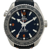 オメガ OMEGA シーマスター プラネットオーシャン 600M コーアクシャル GMT 232.32.44.22.01.002 ブラック SS/ラバー 自動巻き メンズ 腕時計