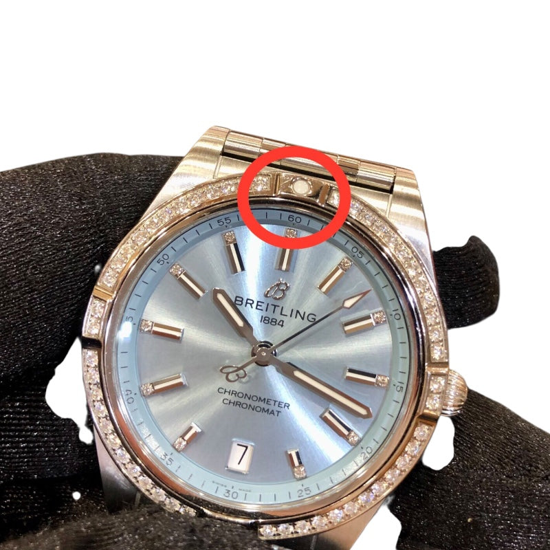 ブライトリング BREITLING クロノマットオートマチック　36 G10380 シルバー SS レディース 腕時計