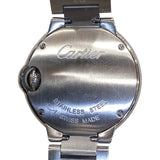 カルティエ Cartier バロンブルー28mm 787692ZX/3009 シルバー SS レディース 腕時計