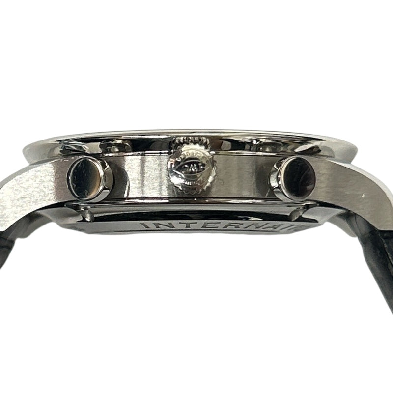 インターナショナルウォッチカンパニー IWC ポルトキーゼ クロノグラフ IW371438 ブラック SS 自動巻き メンズ 腕時計