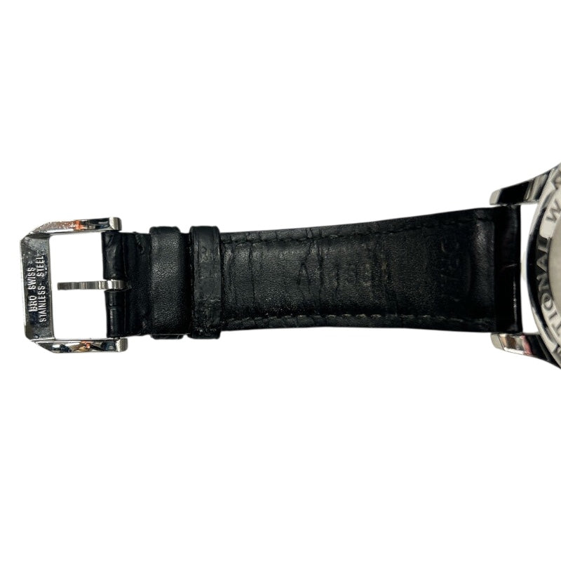 インターナショナルウォッチカンパニー IWC ポルトキーゼ クロノグラフ IW371438 ブラック SS 自動巻き メンズ 腕時計